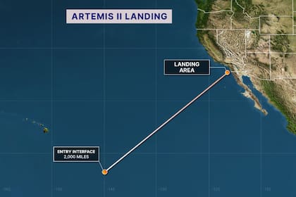 El recorrido de los astronautas de Artemis II desde su aterrizaje hasta tierra firme