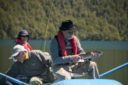 El recorrido de pesca es personalizado: "Cada uno tiene su personalidad pesquera"