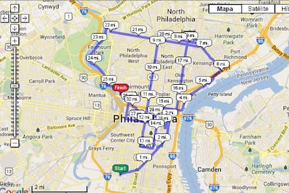 El recorrido de Rocky por Philadelphia