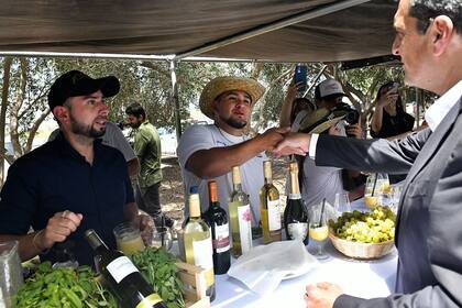 El recorrido del ministro de Economía, Sergio Massa por la provincia de La Rioja