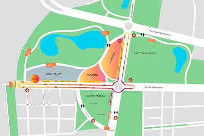 El recorrido que hará Franco Colapinto en el circuito callejero en la Ciudad de Buenos Aires