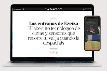El recorrido visual por el sistema que traslada el equipaje en Ezeiza fue distinguido por la SND