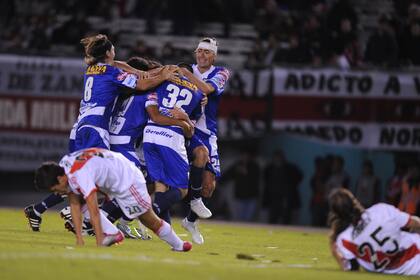 El recuerdo: All Boys festejó en el Monumental
