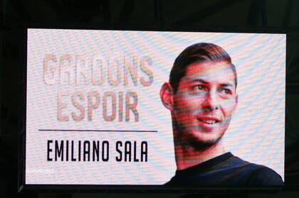 El recuerdo de Emiliano Sala en un partido del fútbol francés