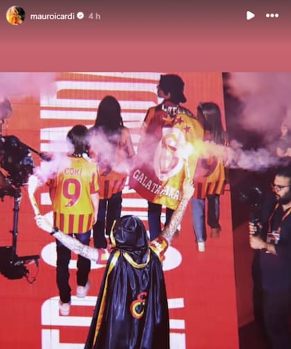 El recuerdo de Icardi en un antiguo festejo del Galatasaray