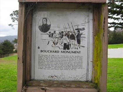 El recuerdo de la gesta de Bouchard en Monterrey, California