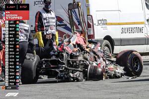 Hamilton vs. Verstappen: el auto “destrozado” y cuánto saldrá intentar salvar algunas piezas