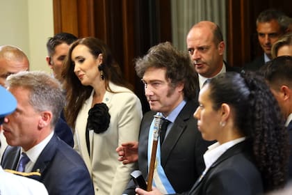 El reencuentro de Javier Milei y Victoria Villarruel en la apertura de sesiones ordinarias de 2025 no contribuyó a captar la atención de la audiencia