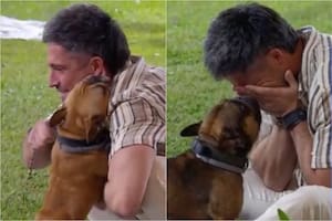 El reencuentro de Juan Pablo de Gran Hermano con sus perros