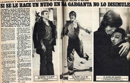El reencuentro de La Raulito y Marilina Ross, en la revista Siente Días