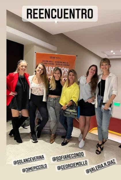 El reencuentro entre las ex Chiquititas