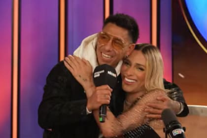 El reencuentro tuvo lugar en La cumbre, el streaming de Telefe (Foto: Captura de video)