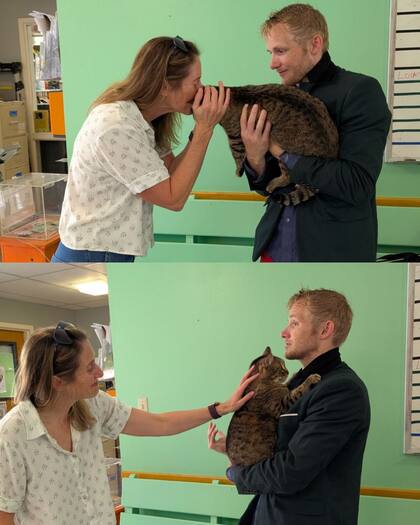 El refugio cuidó de Rocky mientras Jack trabajaba en su recuperación (Foto: Instagram @austinpetsalive)