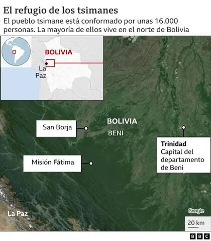 El refugio de los tsimanes