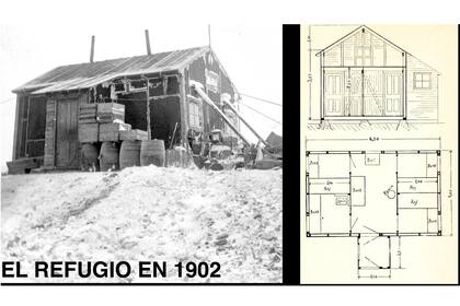 El refugio de los expedicionarios antárticos se construyó en 1902
