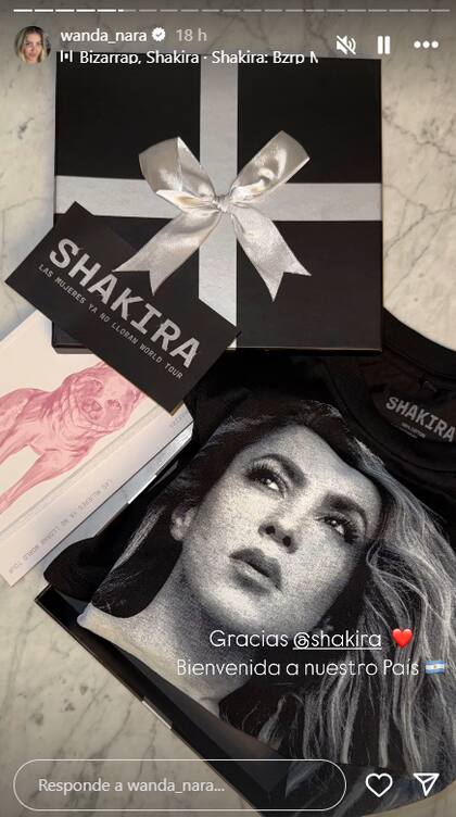 El "regalo" de Shakira a Wanda Nara que generó revuelo en las redes sociales
