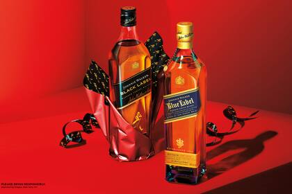 El regalo perfecto para fin de año: Johnnie Walker Blue Label y Johnnie Walker Black Label