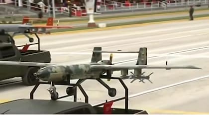 El régimen de Nicolás Maduro mostró por primera vez los drones iraníes de combate ensamblados en Venezuela