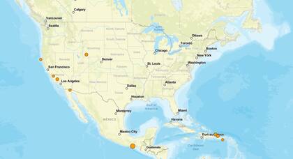 El registro de temblores en EE.UU. en las últimas 24 horas