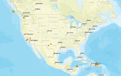 El registro de temblores en EE.UU. en las últimas 24 horas