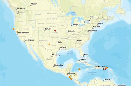 El registro de temblores en EE.UU. en las últimas 24 horas