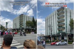 El registro en redes sociales del terremoto del 19 de septiembre de 2022 en México