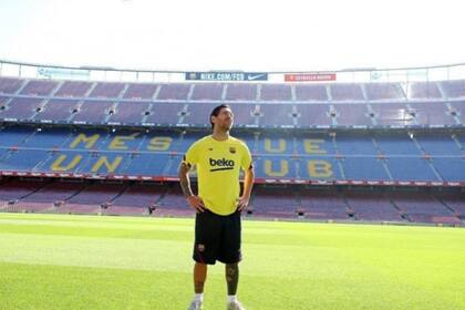 El regreso de Lionel Messi al Camp Nou, luego del parate por el coronavirus