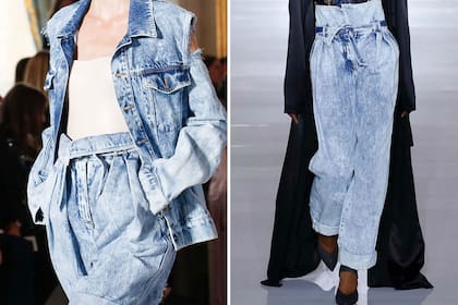 El regreso del nevado a las pasarelas europeas lo hizo de la mano de casas de moda como Balmain.