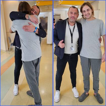 El rehén ruso Roni Krivoi, que logró escapar del cautiverio de Hamas, volvió a su casa.