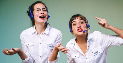 El relato de Rita y Nora tiene risas aseguradas en Elefantes violetas