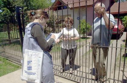 El relevamiento en 2001