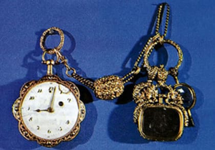 El reloj de oro que Belgrano había recibido del rey Jorge III, robado por los Baldo, aún sigue sin aparecer