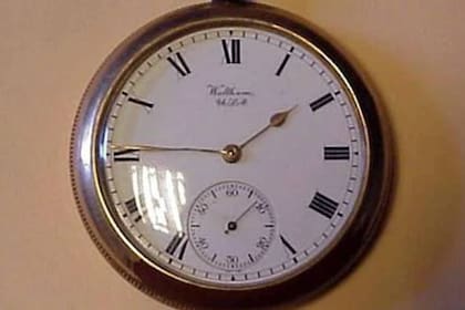 El reloj del pasajero John Chapman se congeló en el exacto momento en que tocó las gélidas aguas del océano Atlántico tras el hundimiento del Titanic