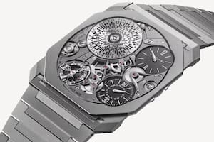 Este reloj tiene menos de 2 mm de grosor y US$ 500.000 de precio