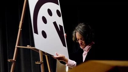 El reloj se convirtió en un símbolo de advertencia para la humanidad