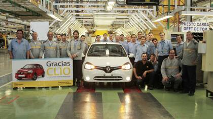 El Renault Clio se fabricó por 20 años en Córdoba.