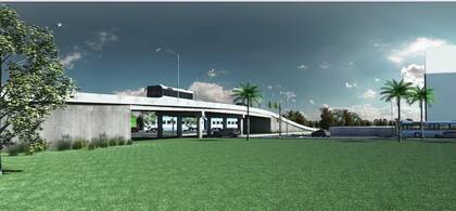 El render que Galmarini presentó en sus redes sociales