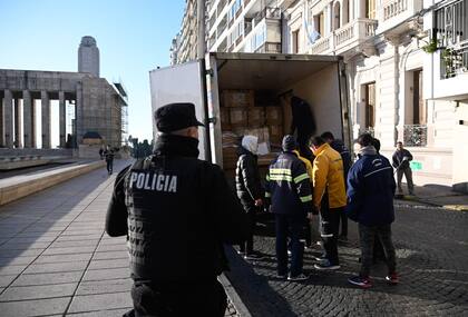 El reparto de urnas en Rosario para las elecciones de este domingo