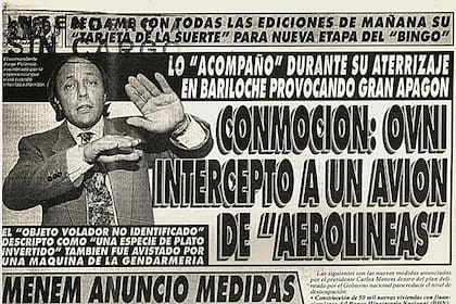 El reporte del "Caso Bariloche" en el diario Crónica.