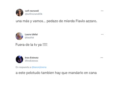 El repudio de los famosos a las declaraciones de Flavio Azzaro