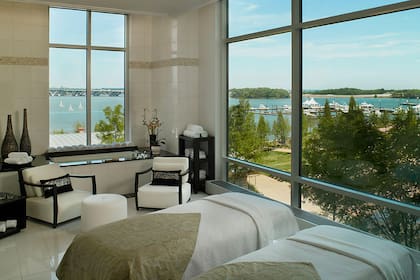 El resort se levanta a orillas del río Potomac y está a media hora de Washington DC