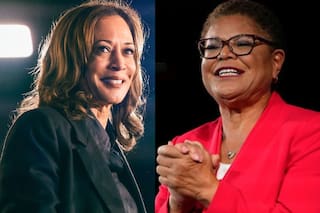 Kamala Harris respalda la reelección de Karen Bass en Los Ángeles