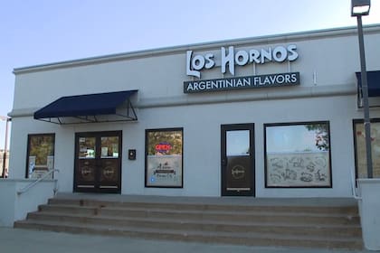 El restaurante argentino Los Hornos, en Kansas City. Los dirigentes quedaron encantados con las barbacoas, la especialidad de la casa