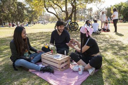 El restaurante Crioio organizó un pícnic pop up con reserva previa y tres turnos