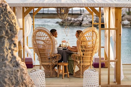 El restaurante de Baoase está a cargo del chef René Klop.