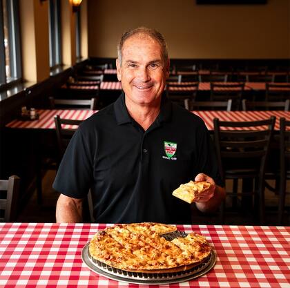 El restaurante de Chicago designó a la última mesa en la que comió Prevost como la “Mesa del Papa”