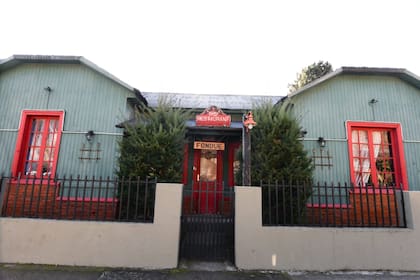 El restaurante La Fondue de Betty funcionó en la casa hasta que se prendió fuego