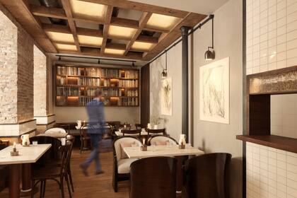 El restaurante se ubica en el barrio madrileño de Almagro, comparable con los barrios Palermo o Recoleta de la Ciudad de Buenos Aires