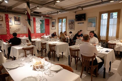 El restaurante un día de semana al mediodía