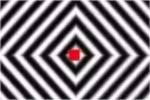 La ilusión óptica que deja a todos confundidos: ¿qué pasa con el cuadrado rojo?